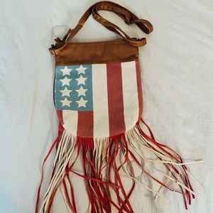 American flag purse